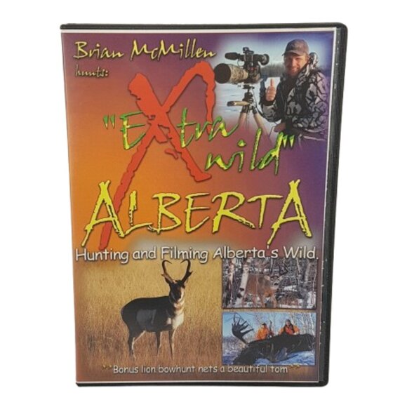 DVD Extra Wild Alberta Hunting and Filming Alberta's Wild Brian McMillen Canada - Picture 1 of 4